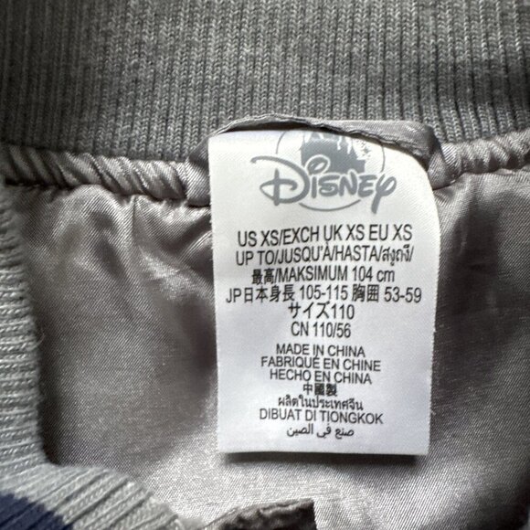 Disney Mickey Mouse #28 Varsity Jacket Youth Kids Size X-Small - Picture 3 of 5